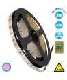 GLOBOSTAR® LUXA 70237 Ταινία LED 8W-m 640lm-m 120° DC 24V IP20 120 x SMD2835 Chip-m Ροζ Dimmable - Sanan SMD Chip - Μ500 x Π0.8 x Υ0.2cm - Ρολό 5 Μέτρων - 5 Χρόνια Εγγύηση
